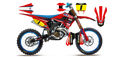 Kit déco TM LAB1 RED - Motocross & Enduro personnalisable
