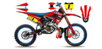 Kit déco TM LAB1 RED - Motocross & Enduro personnalisable