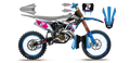 Kit déco TM LAB2 GRAY - Motocross & Enduro personnalisable