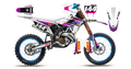 Kit déco TM LAB4 PINK - Motocross & Enduro personnalisable