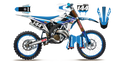 Kit déco TM LAB4 WHITE - Motocross & Enduro personnalisable
