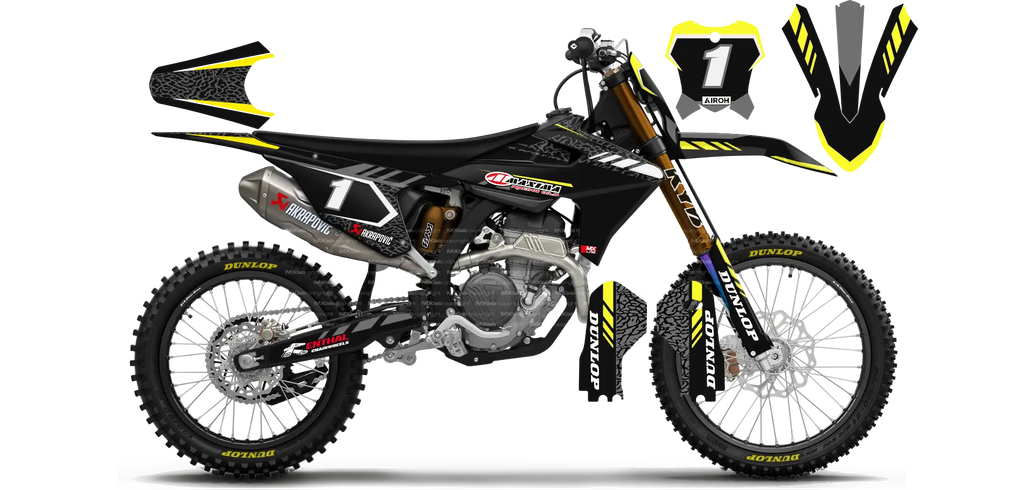 Kit déco compatible Triumph TF – LAB1 BLACK