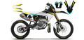 Graphic kit compatible with Triumph TF – LAB 1 WHITE