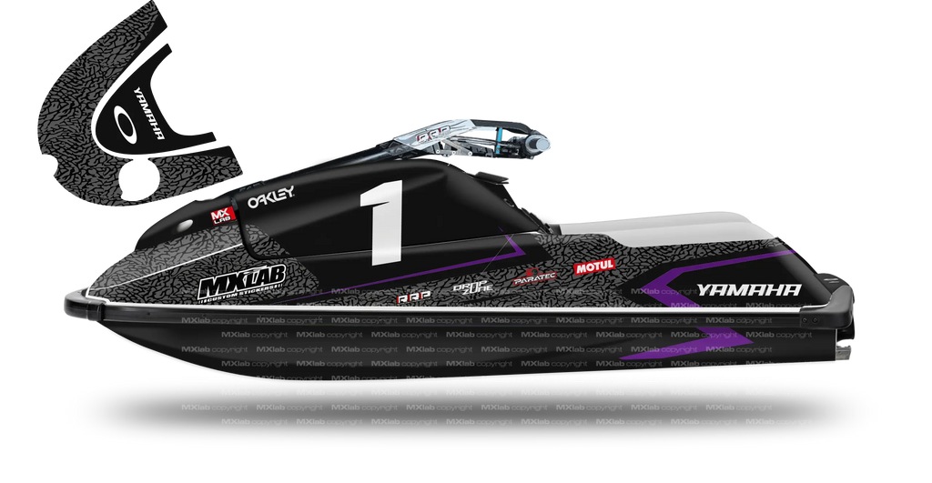 Kit déco Yamaha SuperJet 700 - LAB1 GRAY Yamaha