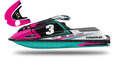 Kit déco Yamaha SuperJet 700 - LAB3 PINK Yamaha