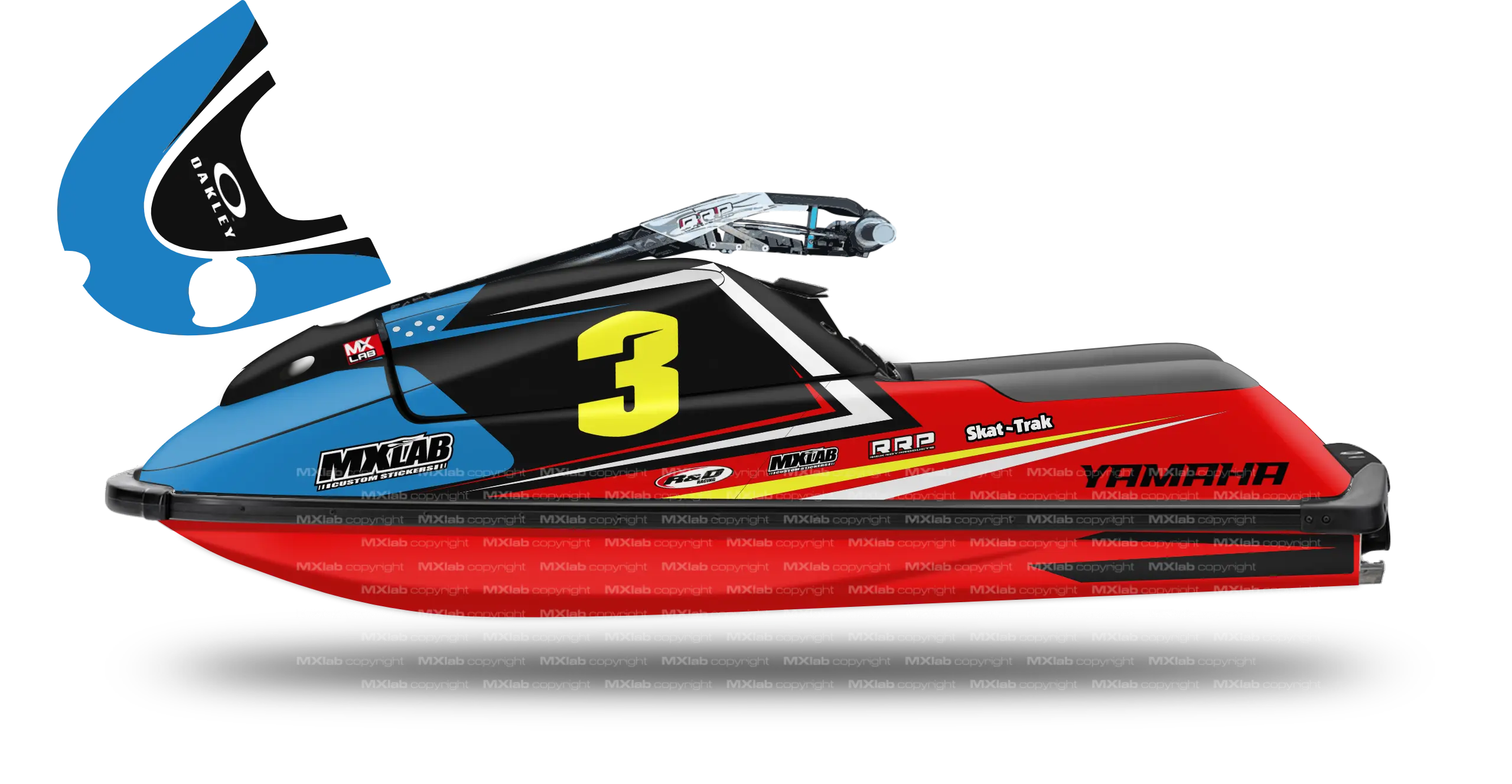 Kit déco Yamaha SuperJet 700 - LAB3 Yamaha