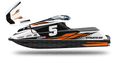 Kit déco Yamaha SuperJet 700 - LAB5 ORANGE Yamaha