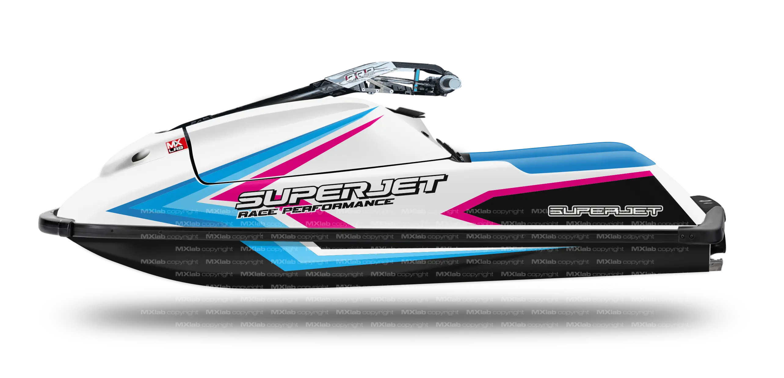 Kit déco Yamaha SuperJet 700 - OEM PINK Yamaha