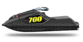 Aperçu des fonds de plaque Yamaha SuperJet 700 BLACK sur la machine