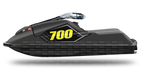 Aperçu des fonds de plaque Yamaha SuperJet 700 BLACK sur la machine
