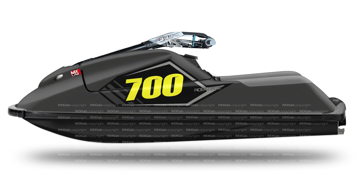 Aperçu des fonds de plaque Yamaha SuperJet 700 BLACK sur la machine