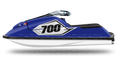Aperçu des fonds de plaque Yamaha SuperJet 700 BLUE sur la machine