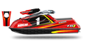 Kit déco Yamaha SuperJet TR1 - LAB1 RED Yamaha