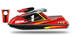 Kit déco Yamaha SuperJet TR1 - LAB1 RED Yamaha