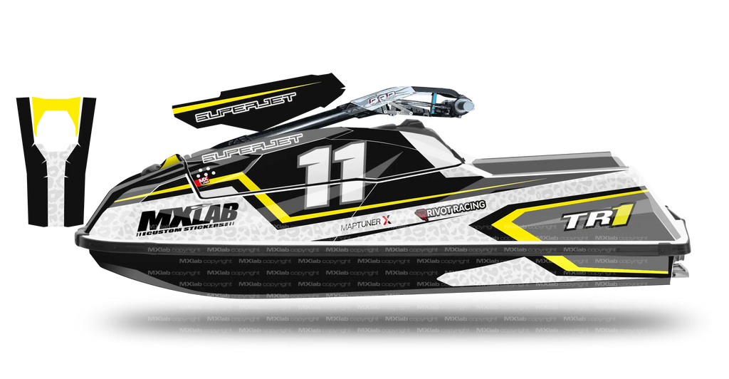 Kit déco Yamaha SuperJet TR1 - LAB11 LEO Yamaha