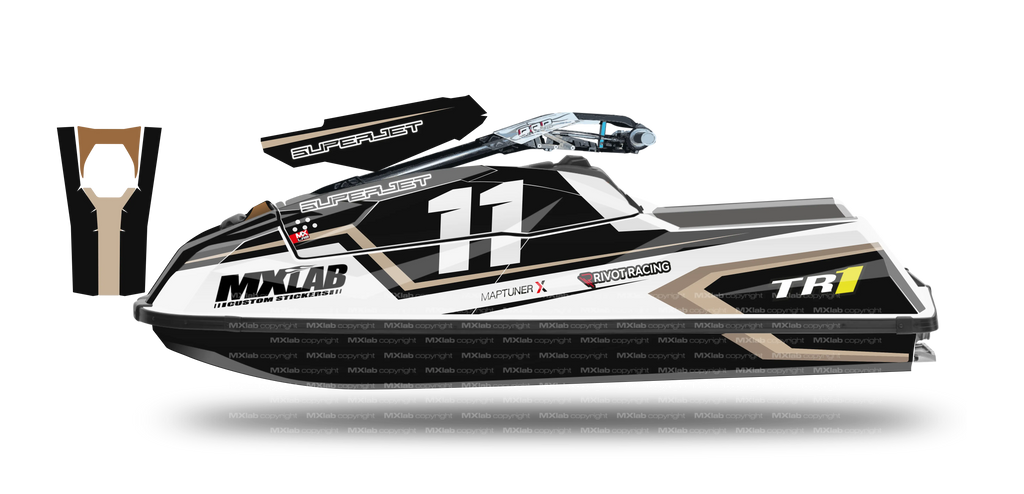 Kit déco Yamaha SuperJet TR1 - LAB11 Yamaha