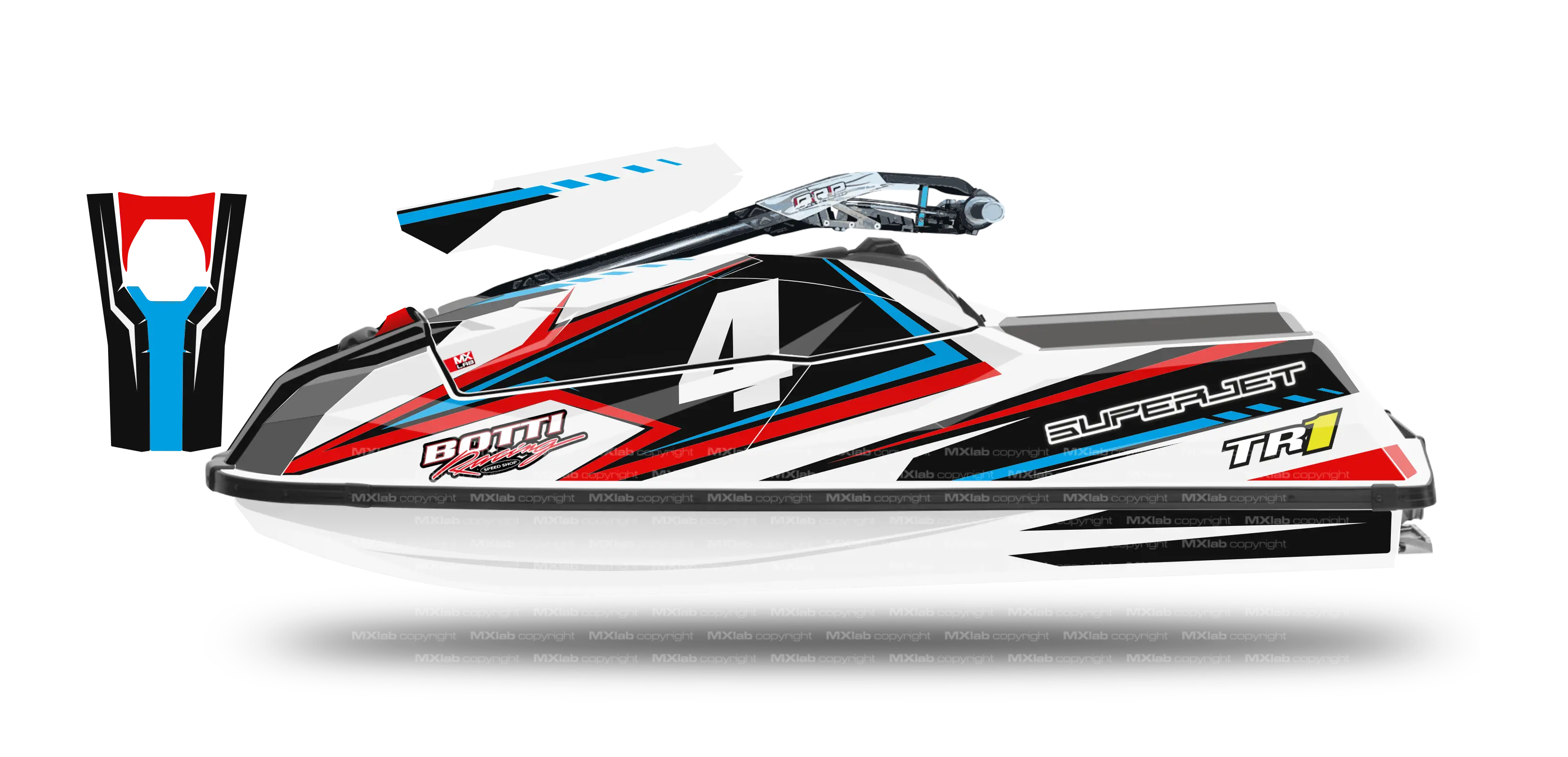 Kit déco Yamaha SuperJet TR1 - LAB4 Yamaha