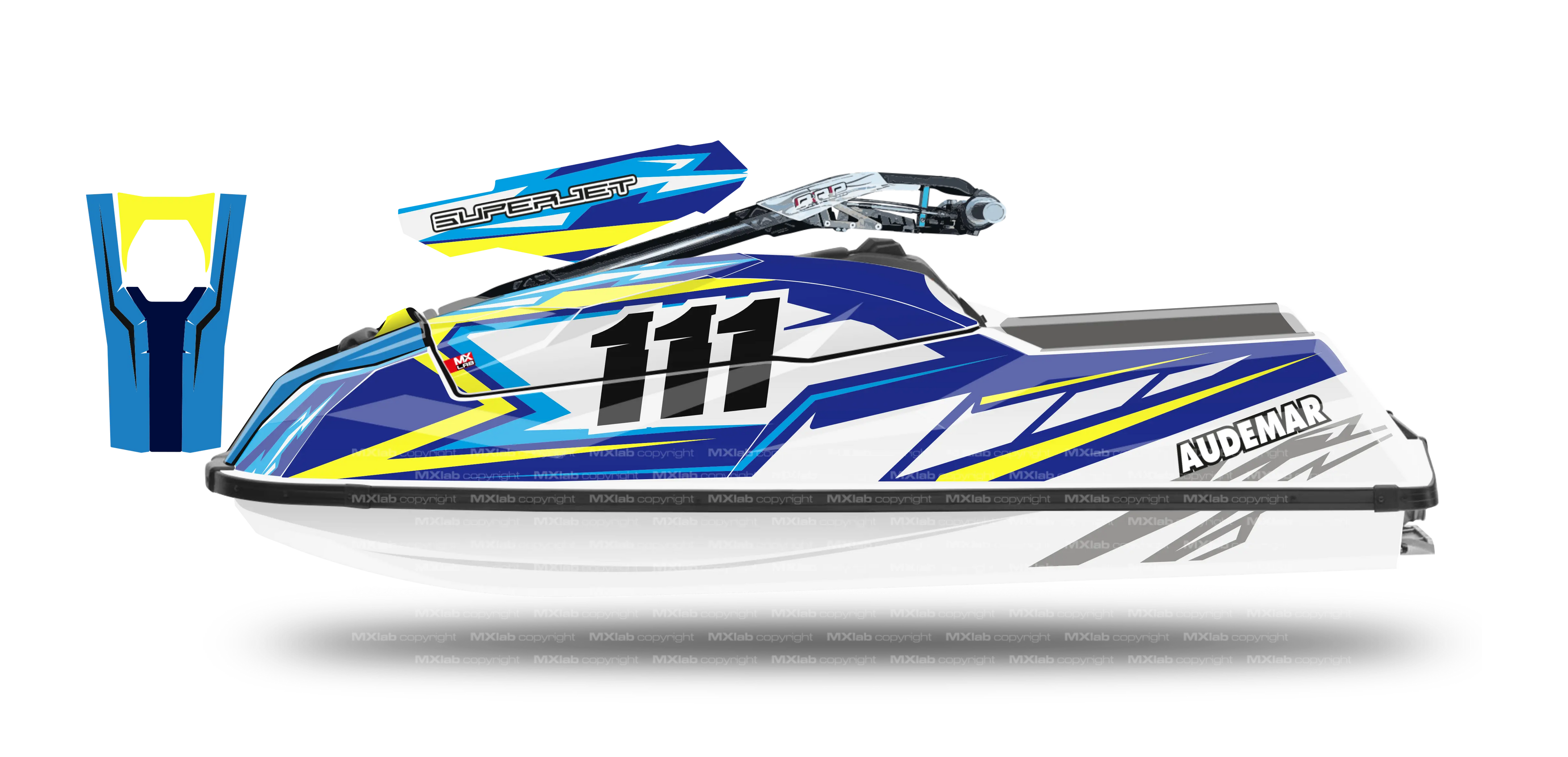 Kit déco Yamaha SuperJet TR1 - LAB7 Yamaha