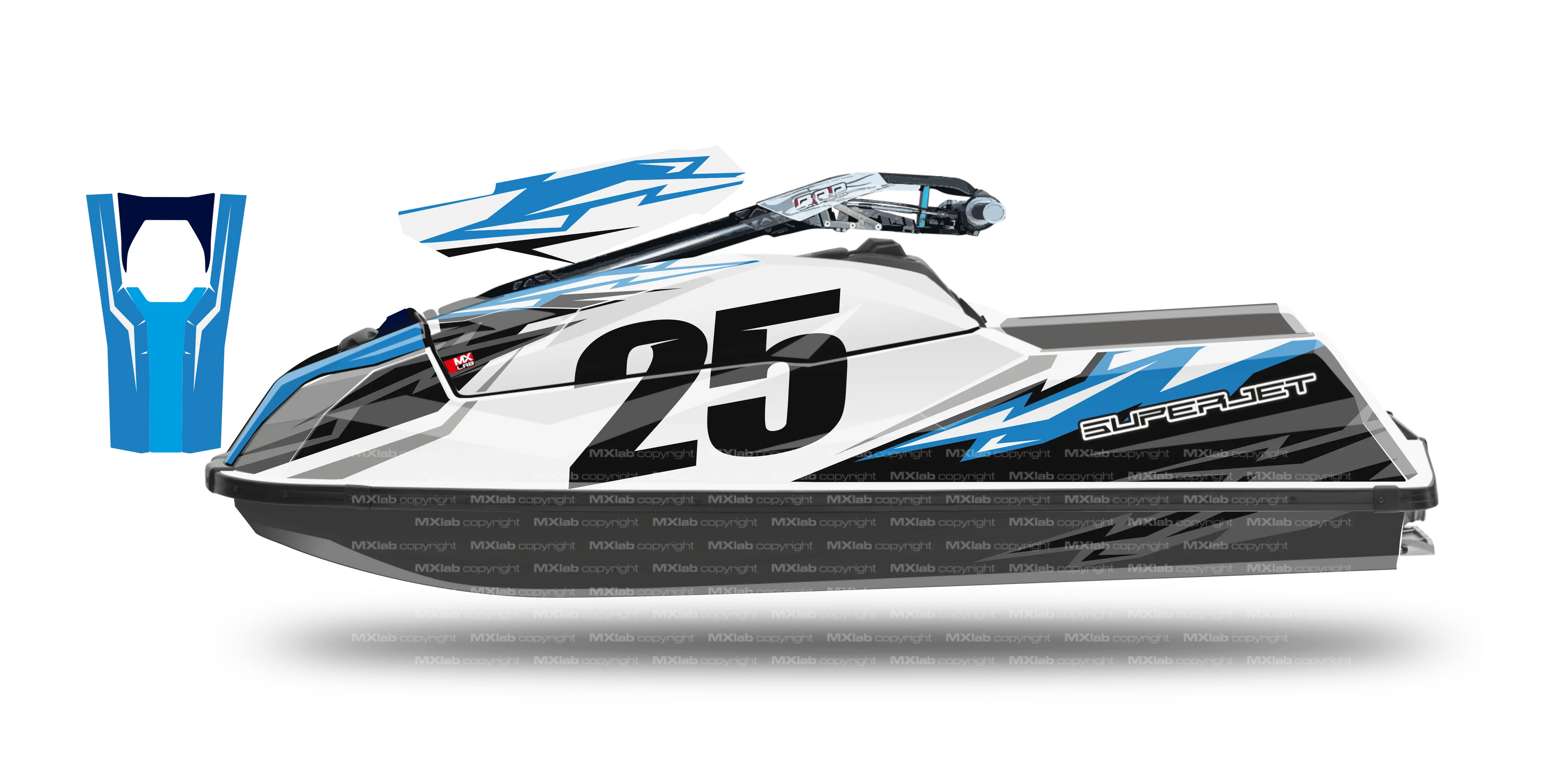 Kit déco Yamaha SuperJet TR1 - LAB8 Yamaha