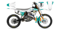 Kit déco Yamaha YZ LAB2 WHITE - Motocross & Enduro personnalisable