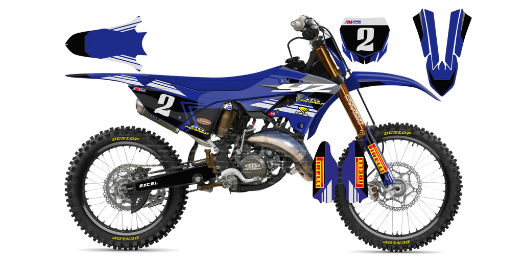 Kit déco Yamaha YZ LAB2 - Motocross & Enduro personnalisable
