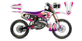Kit déco Yamaha YZ Retro - Motocross & Enduro personnalisable