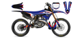 Kit déco Yamaha YZ Vintage 2 - Motocross & Enduro personnalisable