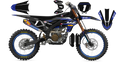 Kit déco Yamaha YZF LAB1 BLACK - Motocross & Enduro personnalisable