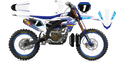 Kit déco Yamaha YZF LAB1 WHITE - Motocross & Enduro personnalisable