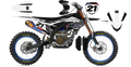 Kit déco Yamaha YZF LAB3 WHITE - Motocross & Enduro personnalisable