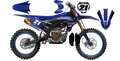Kit déco Yamaha YZF LAB3 - Motocross & Enduro personnalisable