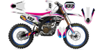 Kit déco Yamaha YZF Vintage - Motocross & Enduro personnalisable
