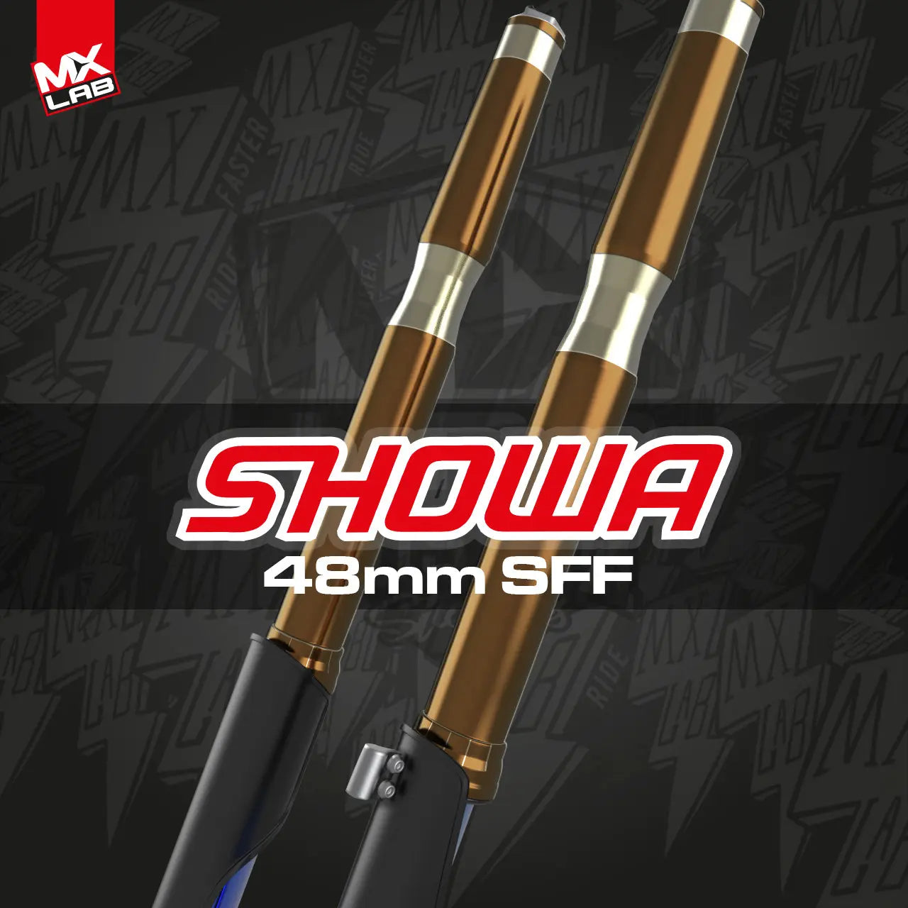 Kit déco fourche SHOWA - 48mm SFF style Usine