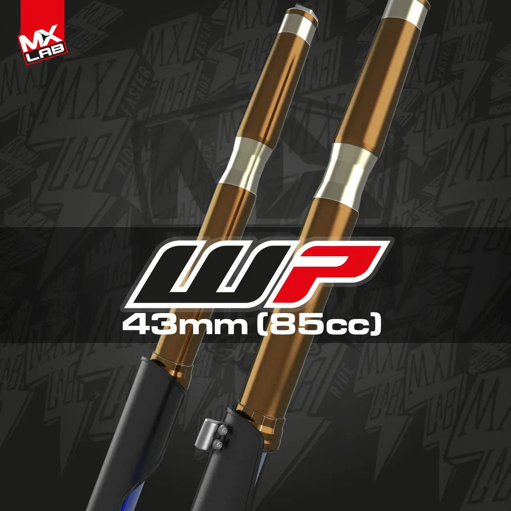 Kit déco fourche WP - 43mm (85cc) style Usine WP