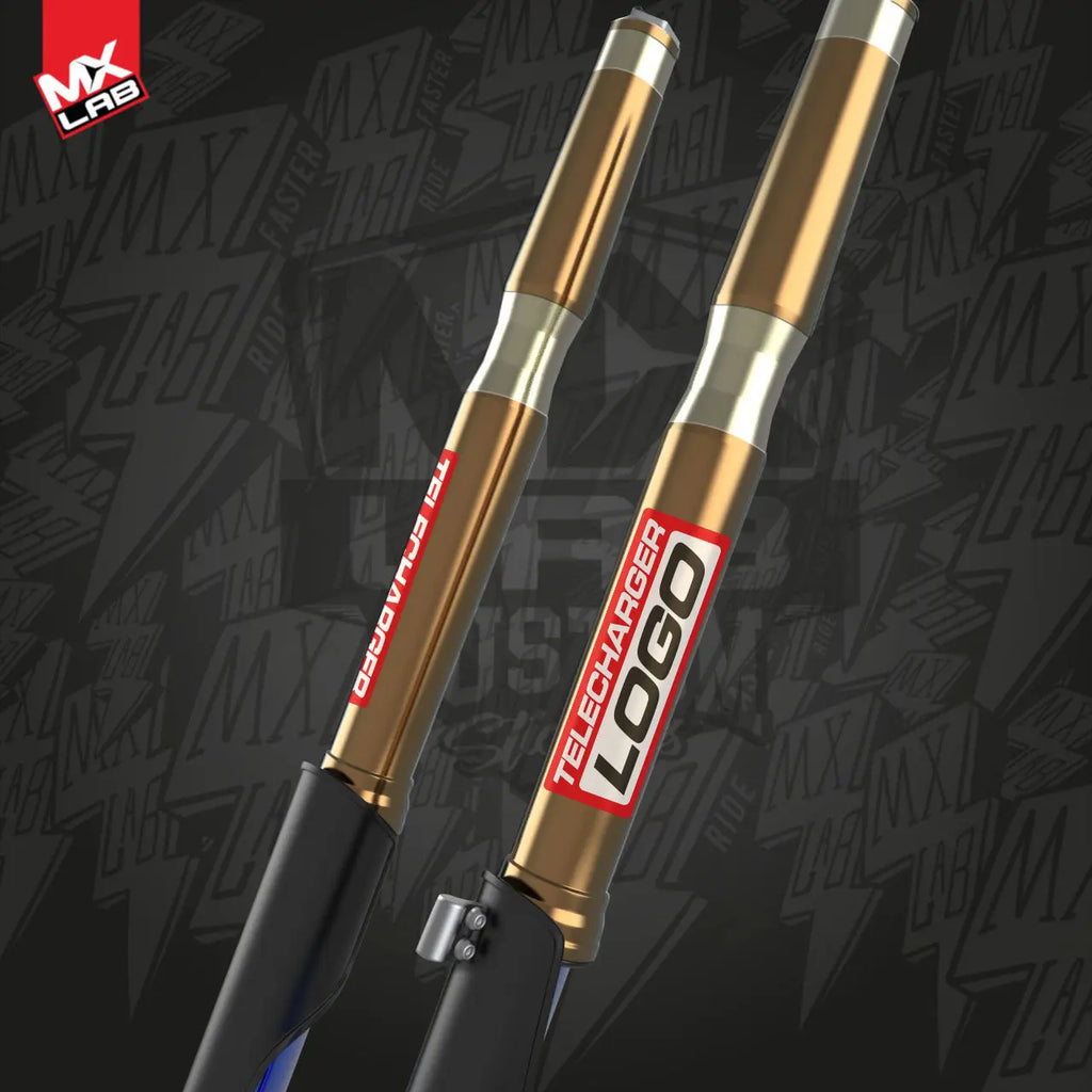 Logo fourche personnalisé MXlab