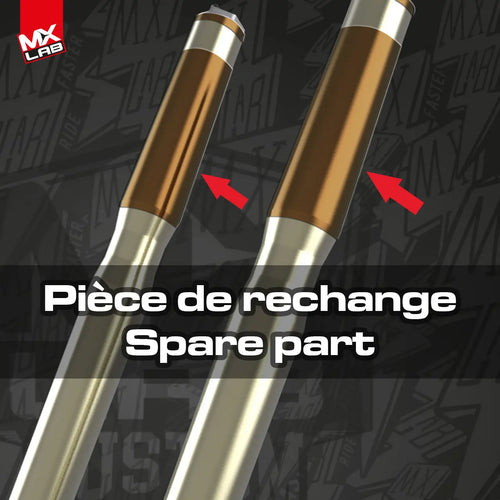 Pièce de rechange entre les tés de fourche - style Usine Showa Kayaba WP