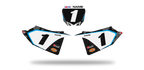 Fonds de plaque Yamaha YZ LAB1 BLACK - Motocross & Enduro personnalisable