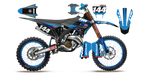 Kit déco TM LAB4 BLACK - Motocross & Enduro personnalisable