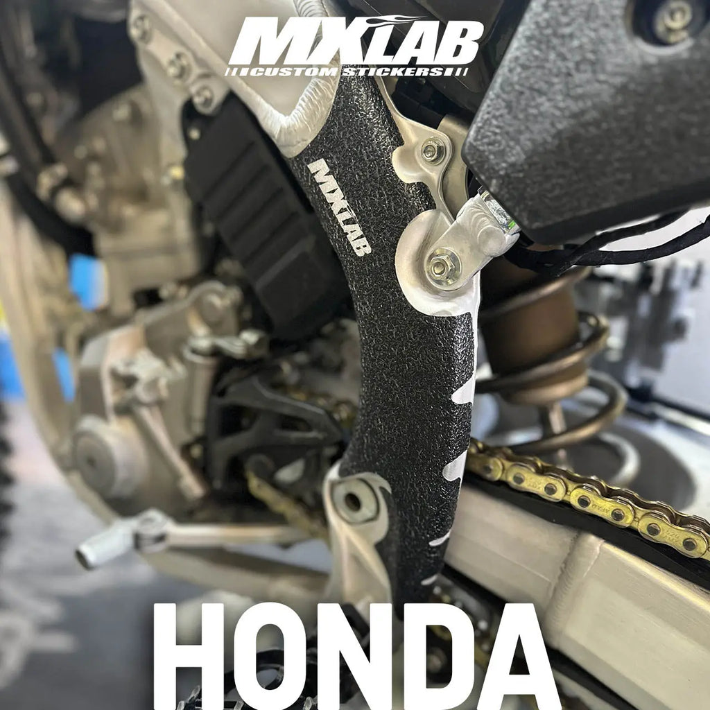 Autocollant protection de cadre Honda CRF anti-frottement