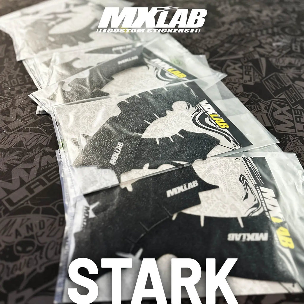 Autocollant protection de cadre Stark VARG anti-frottement