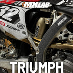 Autocollant protection de cadre Triumph TF anti-frottement