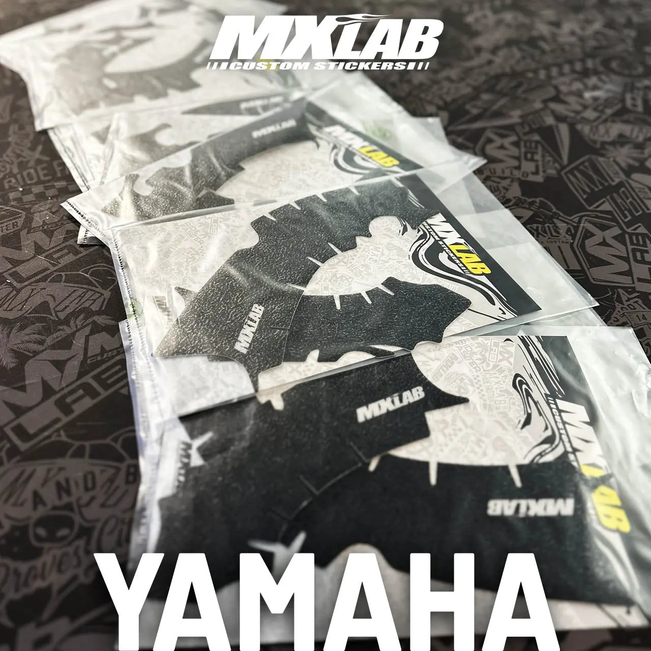 Kit de protections grip pour plastiques Yamaha YZ