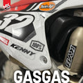 Protection grip kit déco GasGas pour moto motocross