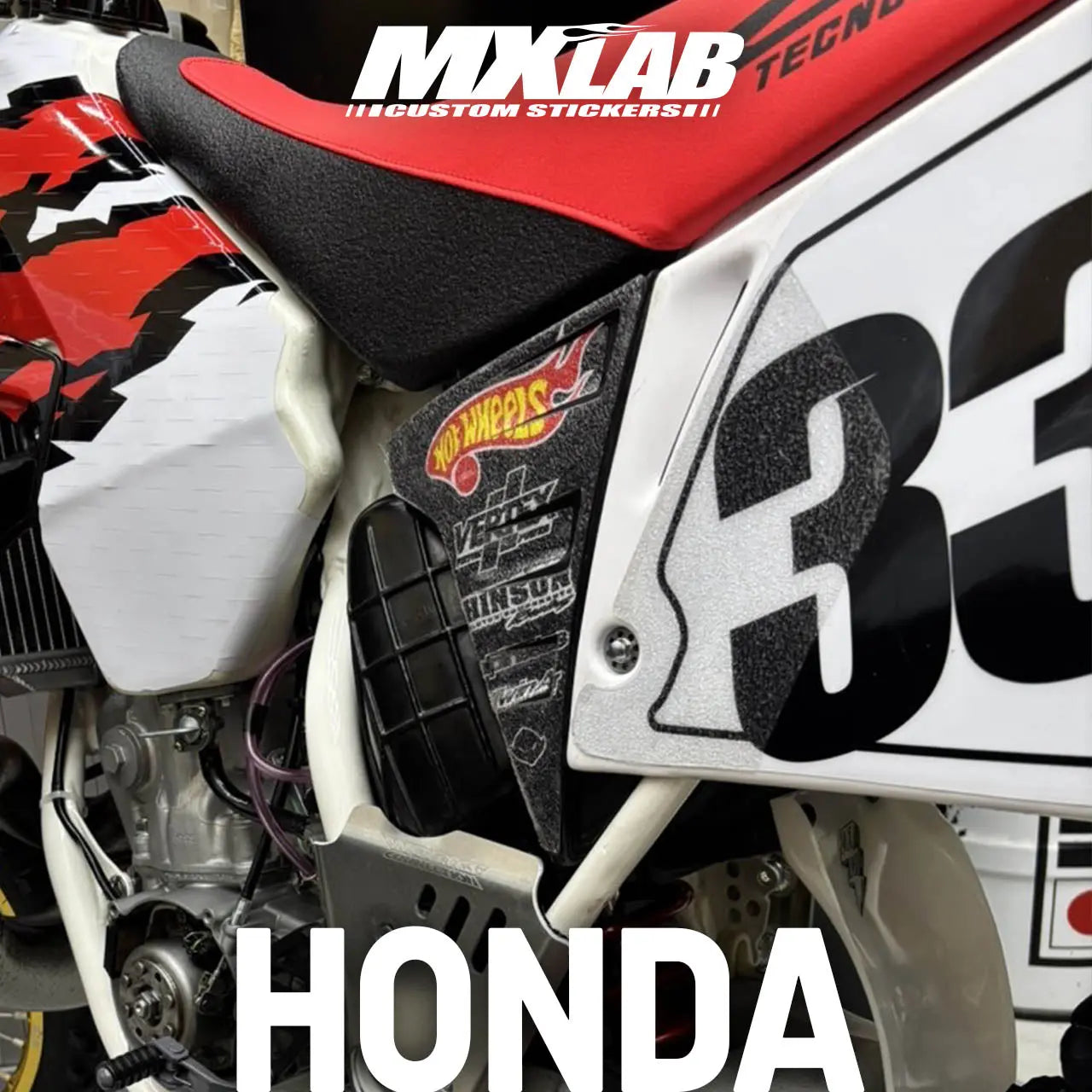 Protection grip kit déco Honda CR/CRF pour moto motocross