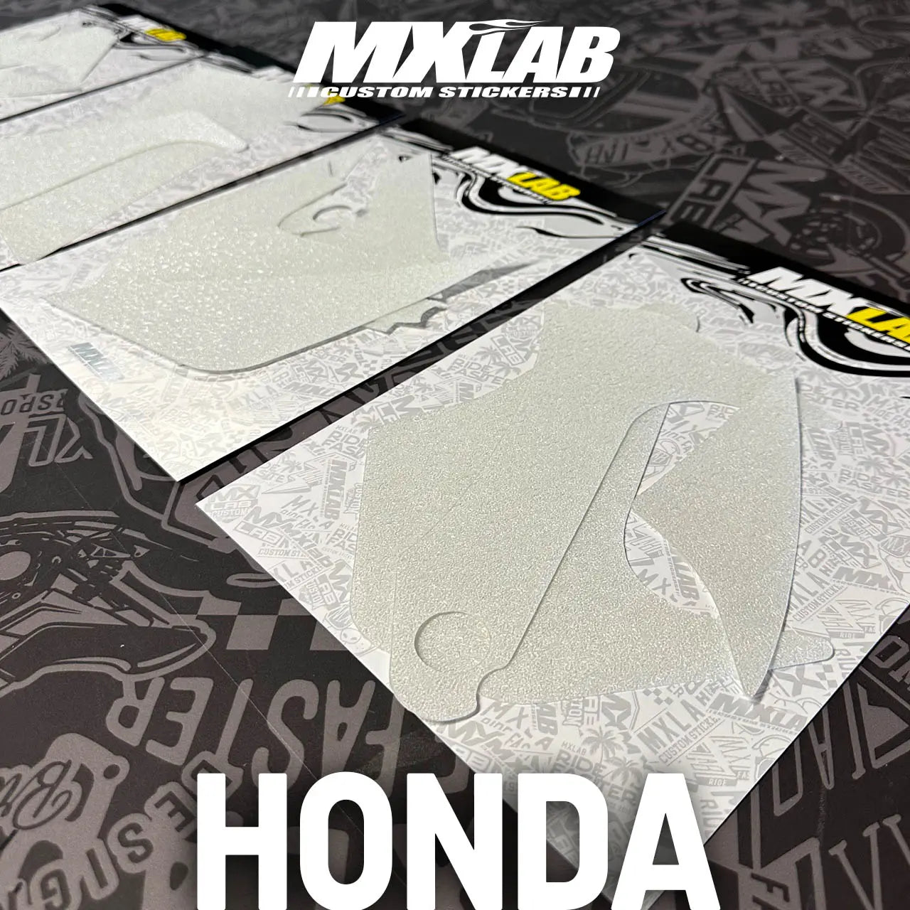 Kit de protections grip pour plastiques Honda CR/CRF