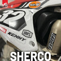 Protection grip kit déco Sherco pour moto motocross