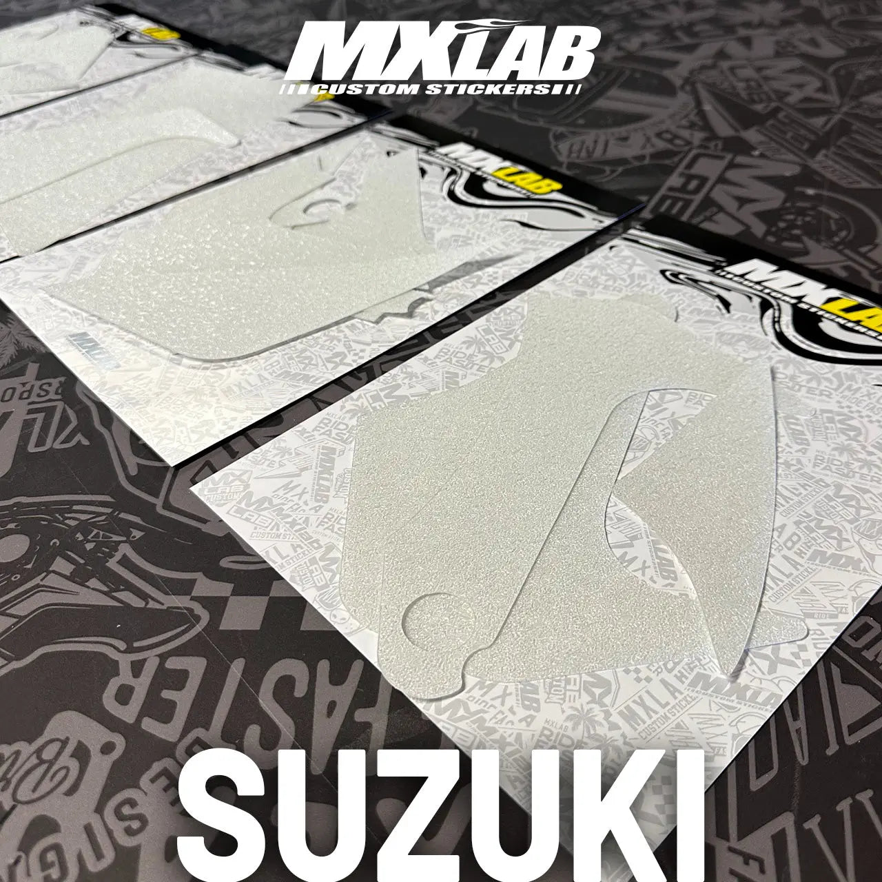 Kit de protection grip pour plastique Suzuki RMZ