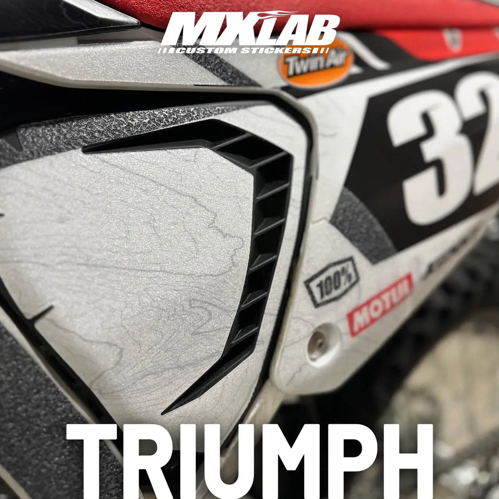Protection autocollante kit déco Triumph TF anti-frottement