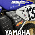 Protection grip kit déco Yamaha YZ/YZF pour moto motocross