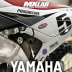 Détail texture protection grip kit déco Yamaha YZ/YZF